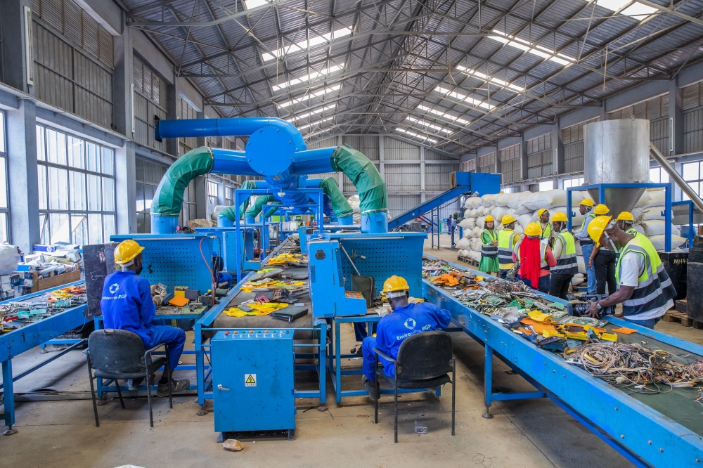Enviroserve Rwanda e-waste and recycling plant